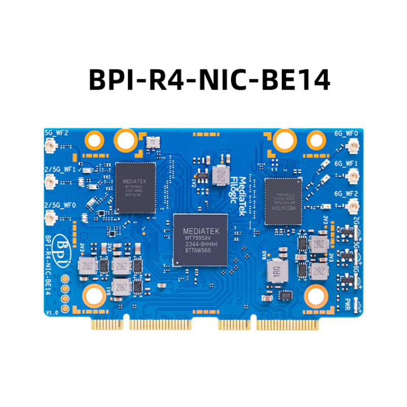 Bananapi Bpi R4 Wifi 7 - Плата для разработки Banana Pi, модуль