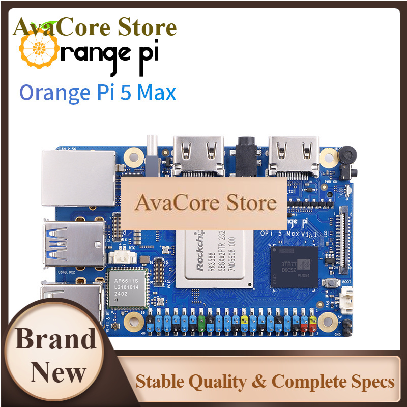 AvaCoreOrange Pi 5 Max 16GB V1 – обзор и цена Rk3588 Mini Pc Board