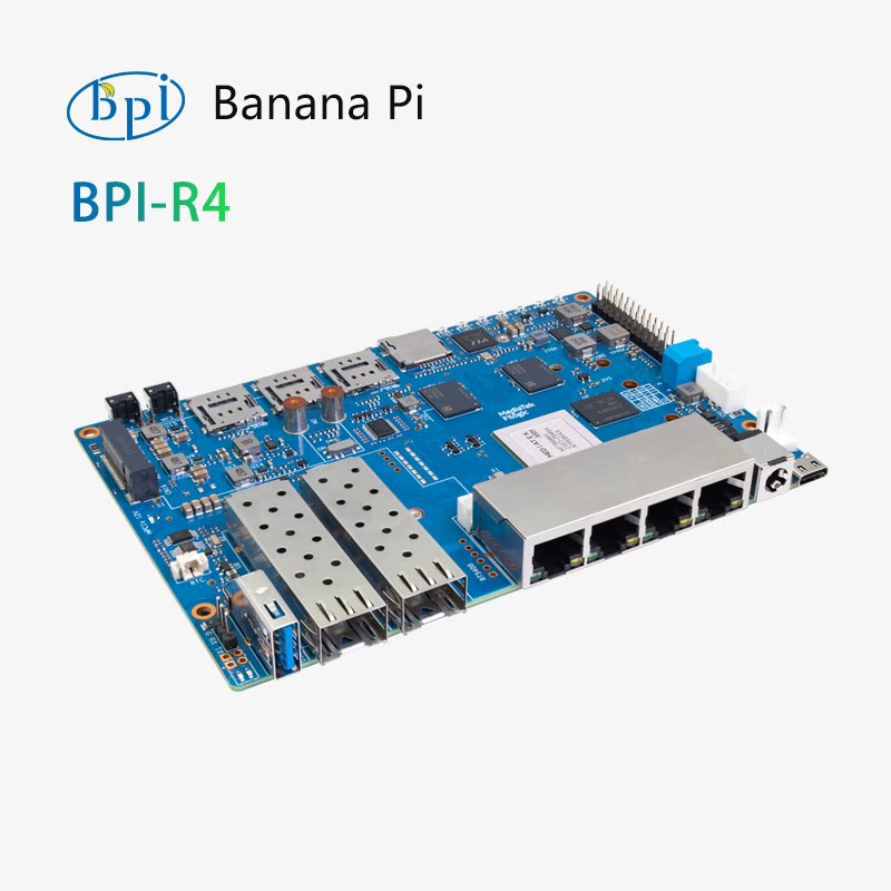 Banana Pi BPI-R4 — высокопроиз – обзор и цена Bananapi Bpi R4 Wifi 7